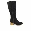 Deals 😉 Women's Journee Collection Sanora Knee High 🥾 Boots Black ✔️
