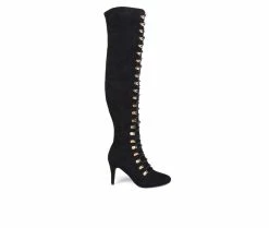 Wholesale ✨ Women's Journee Collection Trill Over-The-Knee 🥾 Boots Black 🥰