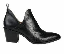 Best reviews of 😀 Women's Journee Collection Terri Side Slit Booties Black ⭐
