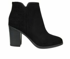 Buy 🔥 Women's Journee Collection Jessica Booties Black 👍