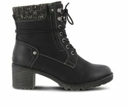 Cheapest 🔥 Women's SPRING STEP Hellewn Booties Black ✔️