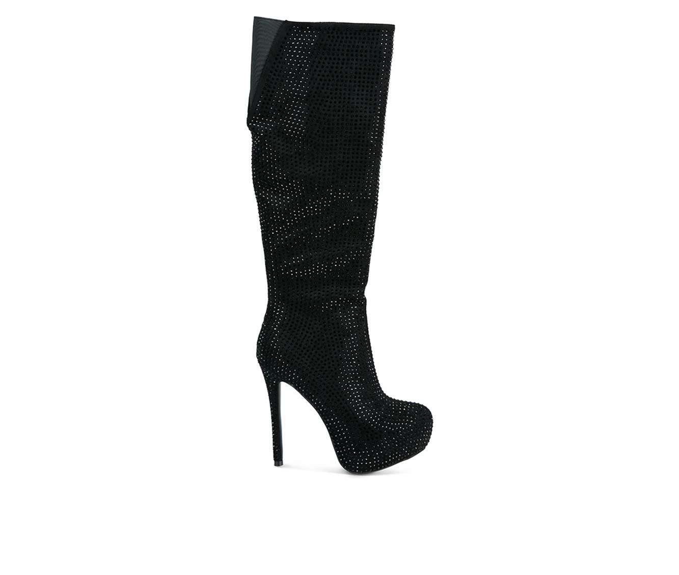 Promo β Women's London Rag Nebula Heeled Mid Calf π₯Ύ Boots Black π 1 Promo β Women's London Rag Nebula Heeled Mid Calf π₯Ύ Boots Black π