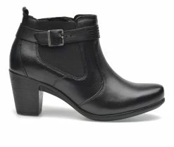 Hot Sale ⭐ Women's Pazstor Britany Heeled Booties Black 😉