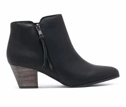 Cheapest ⭐ Women's Chelsea Crew Logan Heeled Booties Black ✔️ -Journee shop 1 1875