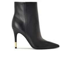 Brand new ⌛ Women's Nine West Bolana Heeled Booties Black Leather 👏