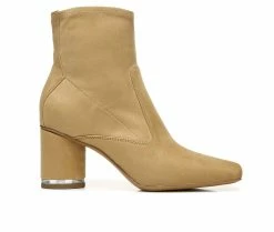 Coupon 👍 Women's Franco Sarto Pisa Bootie Heeled Booties Cookie 🤩