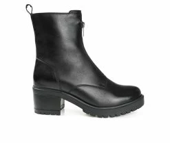 Coupon 🔔 Women's Journee Signature Norrah Heeled Booties Black ⌛