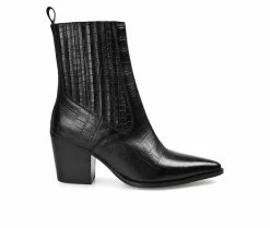 Buy 🔔 Women's Journee Signature Markka Booties Black 🥰