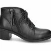 Best Sale ⌛ Women's Easy Street Becker Lace Up Booties Black ✔️