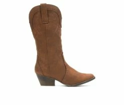 Buy 🎁 Women's Sugar Tammy Cowboy 🥾 Boots Cognac 🔥