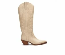 Best deal 🔥 Women's Coconuts By Matisse Agency Cowboy 🥾 Boots Ivory ⌛