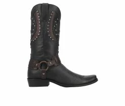Discount 🔔 Women's Dingo Boot War Eagle Cowboy 🥾 Boots Black 🔔