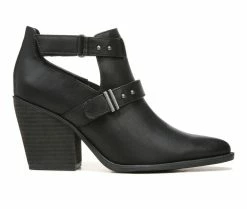 New ❤️ Women's Soul Naturalizer Matcha Western Booties Black 🔥