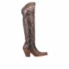 Wholesale 🤩 Women's Dan Post Kommotion Over The Knee Western 🥾 Boots Chocolate ❤️