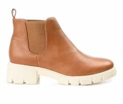 Cheapest π Women's Journee Collection Rorke Chelsea Booties Tan π