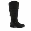 Promo 🤩 Women's SPRING STEP Vanquish Knee High 🥾 Boots Black ✔️