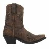 New ✔️ Women's Laredo Western 🥾 Boots Fancy Western 🥾 Boots Tan/Multi 🔔