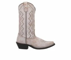 Promo ❤️ Women's Laredo Western 🥾 Boots Audrey Western 🥾 Boots Bone 💯