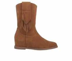 Best Pirce 😀 Women's Dingo Boot Kelsey Western 🥾 Boots Camel 🛒