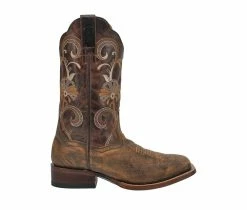 Best Pirce 😀 Women's Dan Post Sabina Cowboy 🥾 Boots Tan 😉