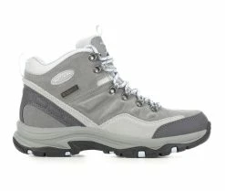 Brand new 👏 Women's Skechers Trego Rocky Mountain Hiking 🥾 Boots Gray ⭐