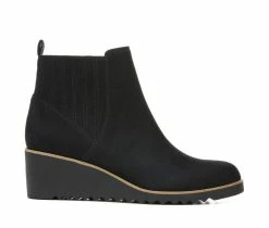 Cheapest 👏 Women's LifeStride Zenith Wedge Booties Black 😉