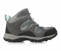 Deals 🛒 Women's Northside Freemont Waterproof Hiking 🥾 Boots Grey/Aqua 😍