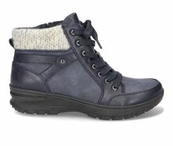 Deals 😉 Women's Easy Street Glover Hiking Booties Navy 💯