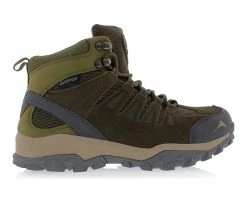 New 💯 Women's Pacific Mountain Boulder Mid Waterproof Hiking 🥾 Boots Olive/Grey 😍