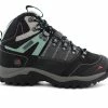 Discount 👏 Women's Pacific Mountain Ascend Mid Hiking 🥾 Boots Grey/ Mint ⭐