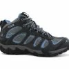 Outlet 😀 Women's Pacific Mountain Moraine Mid Hiking 🥾 Boots Grey/ Blue 😀
