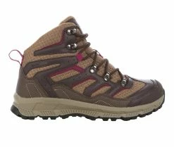 Buy 🎁 Women's Northside Croswell Mid Waterproof Hiking 🥾 Boots Brown/Wine 🧨