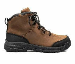 Best deal ⭐ Women's Bogs Footwear 👩 Womens Shale Leather Lace Up Ct Waterproof Winter 🥾 Boots Carmel/Amber ✔️