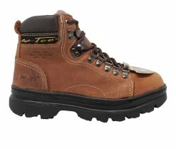Budget 🔔 Women's AdTec 6" Steel Toe Work 🥾 Boots Brown 👍