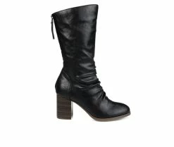 New π Women's Journee Collection Sequoia Mid π₯Ύ Boots Black π