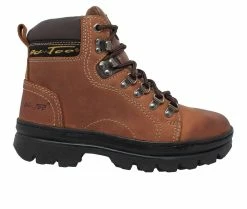 Deals ❤️ Women's AdTec 👩 Women's 6" Hiker Work 🥾 Boots Brown ✨