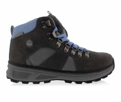 Coupon 🤩 Women's Pacific Mountain Sierra Booties Charcoal/Blue ⌛