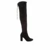 Best Pirce 😀 Women's Delicious Snivy Over-The-Knee 🥾 Boots Black ❤️