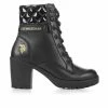Outlet ⌛ Women's US Polo Assn Paily Heeled 🥾 Boots Black ⌛
