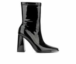 Top 10 🌟 Women's New York And Company Zana Heeled Booties Black 👍