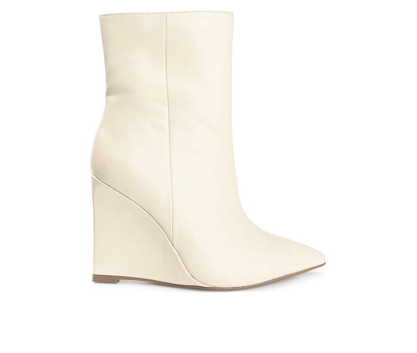 Discount π Women's Journee Collection Glorria Wedge Booties Beige β¨ 1 Discount π Women's Journee Collection Glorria Wedge Booties Beige β¨