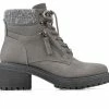 Deals ✔️ Women's Cliffs By White Mountain Balance Lace Up Booties Grey/Nubuck ✨