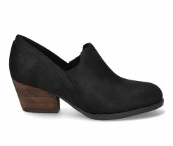 Outlet 🎉 Women's Bella Vita Nakia Heeled Low Cut Booties Black 👍