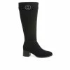 Cheap 🔥 Women's LifeStride Darling Wide Calf Knee High 🥾 Boots Black 🛒