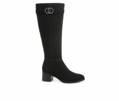 Cheap π₯ Women's LifeStride Darling Wide Calf Knee High π₯Ύ Boots Black π
