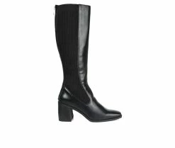 Cheapest 🧨 Women's Journee Collection Winny Knee High 🥾 Boots Black 🎉