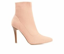 Coupon 😀 Women's Journee Collection Milyna Booties Rose 🤩