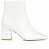 Brand new 🎁 Women's Journee Collection Haylinn Booties White ⌛