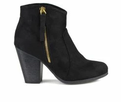 Cheap 🎉 Women's Journee Collection Link Booties Black ✔️ -Journee shop 1 483