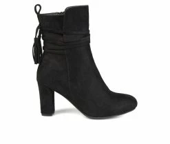 Flash Sale 😍 Women's Journee Collection Zuri Booties Black 👏